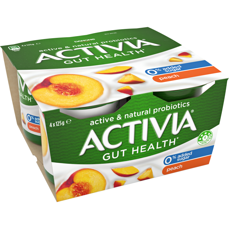 Activia Peach yogurt is a delicious and healthy snack made with creamy yogurt and real peach fruit pieces. It is a rich source of calcium, probiotics, and other essential nutrients that promote good gut health and boost immunity. The mild and sweet taste of peaches perfectly complements the tangy flavor of yogurt, making Activia Peach a perfect choice for those who want to indulge in a nutritious and satisfying snack.