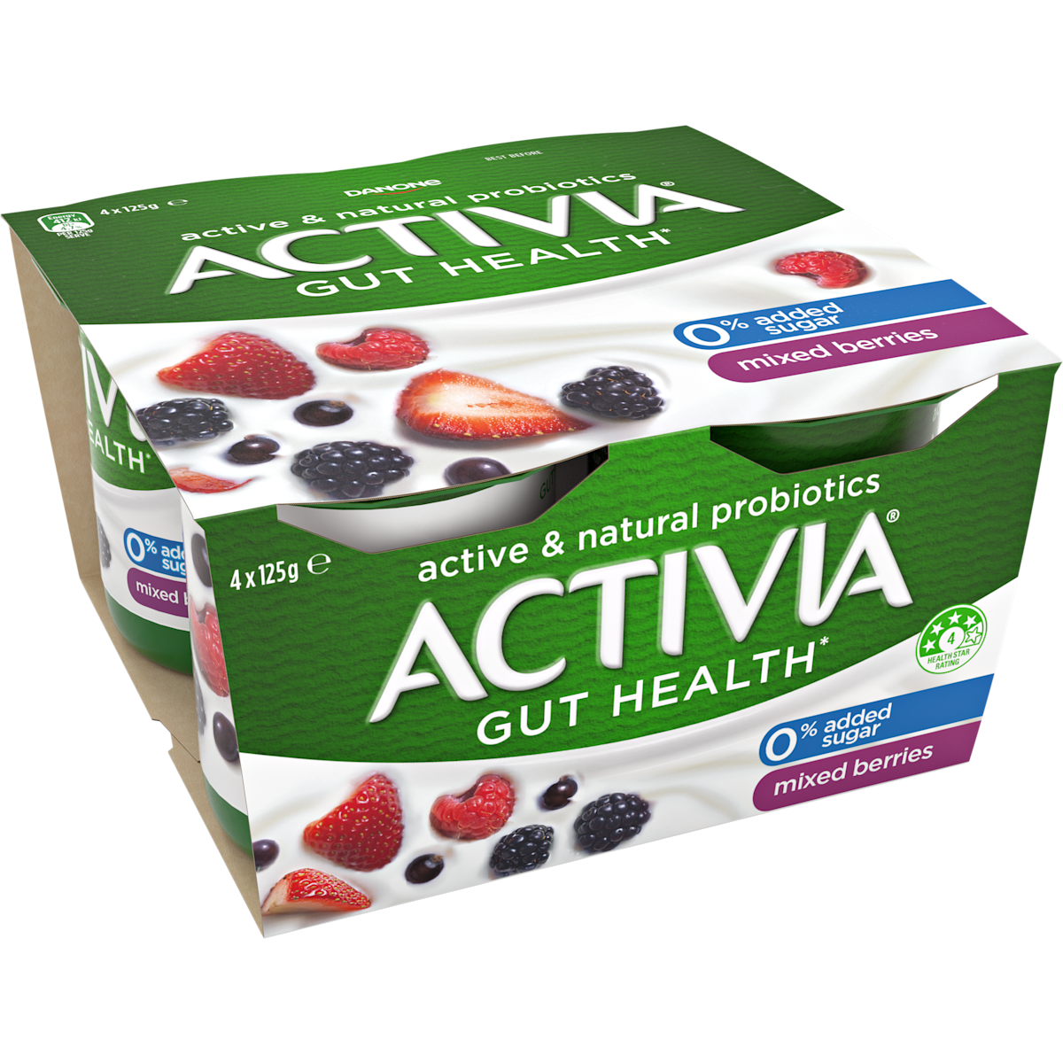 Activia Billions Of Live And Active Probiotics Activia Probiotic Yoghurt | Improve Your Gut Health | Activia
