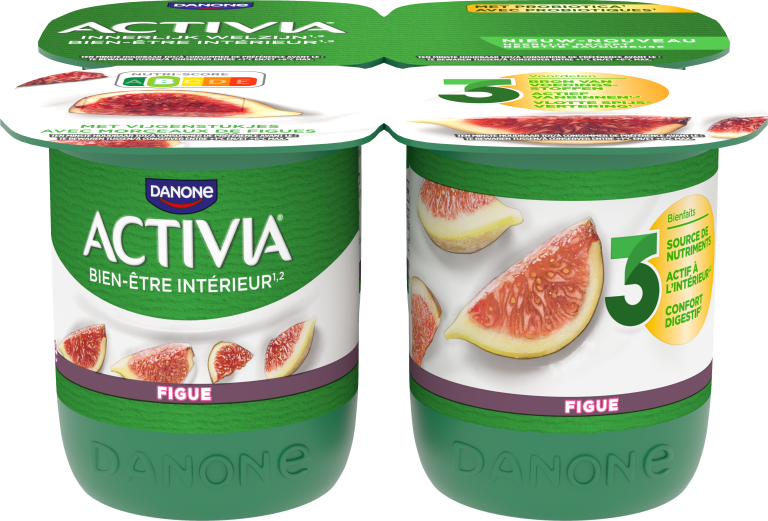 L'onctuosité d'un Activia associée à de bons morceaux de fruits, sans colorant, ni conservateurs, ni arômes artificiels