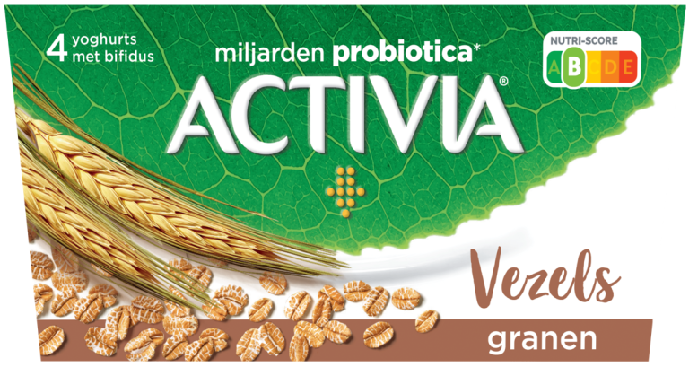 Activia Granen, dat is een mix van de zachtheid van Activia met een unieke graanselectie, een bron van vezels. Een heerlijke manier om vezels moeiteloos te integreren in uw voeding.
