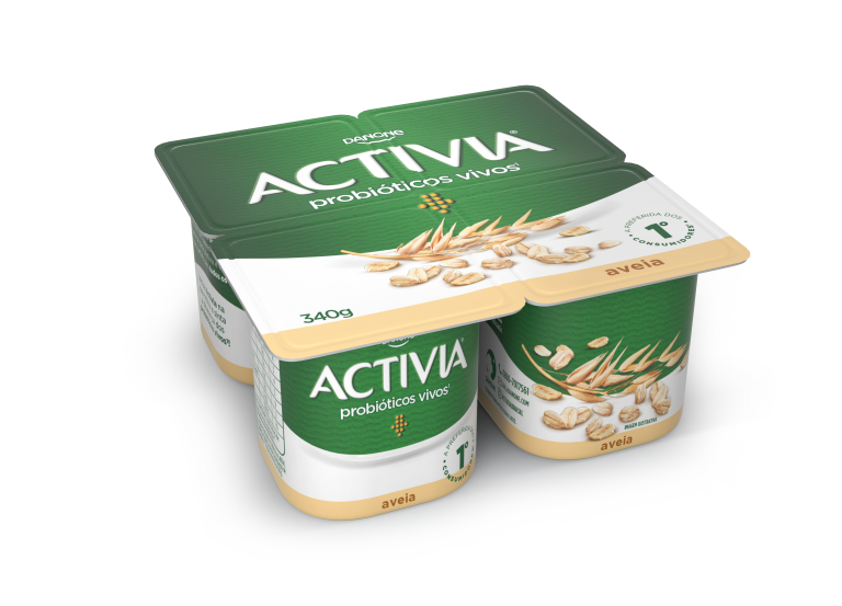 Preparado com grãos naturais e a massa exclusiva de Activia que passa por 8h de fermentação, tudo para trazer o poder dos probióticos vivos com um sabor delicioso de aveia!