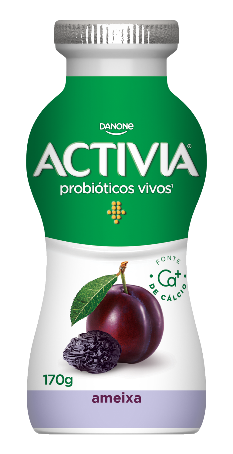 Preparado com frutas naturais e a massa exclusiva de Activia que passa por 8h de fermentação, tudo para trazer o poder dos bilhões de probióticos naturais com um sabor delicioso de ameixa!