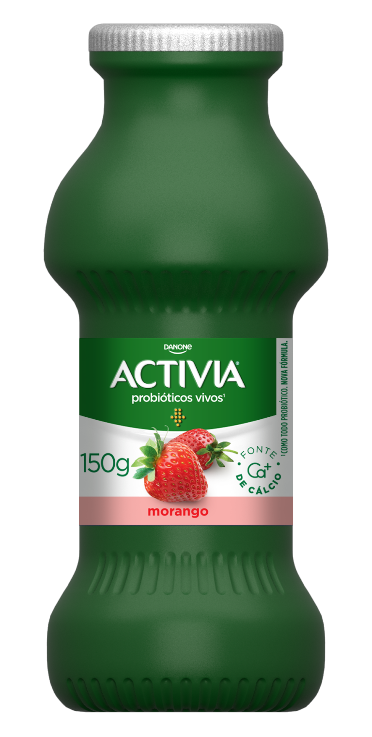 Preparado com frutas naturais e a massa exclusiva de Activia que passa por 8h de fermentação, tudo para trazer o poder dos bilhões de probióticos naturais com um sabor delicioso de morango!