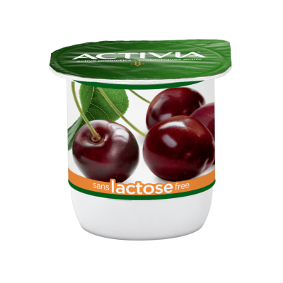 Cherry Lactose Free Yogurt