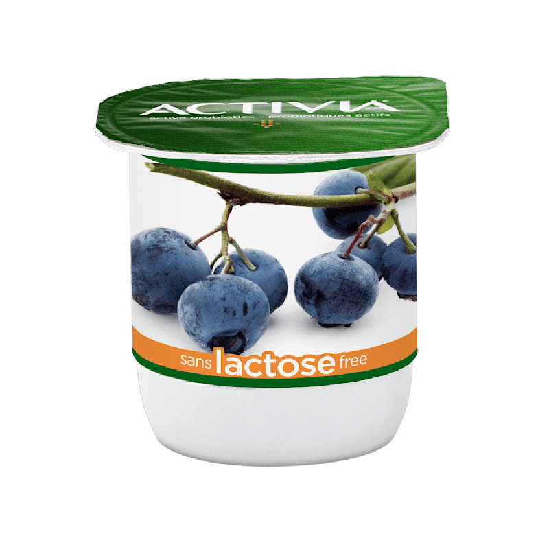 Yogourts probiotiques sans lactose | Activia Canada