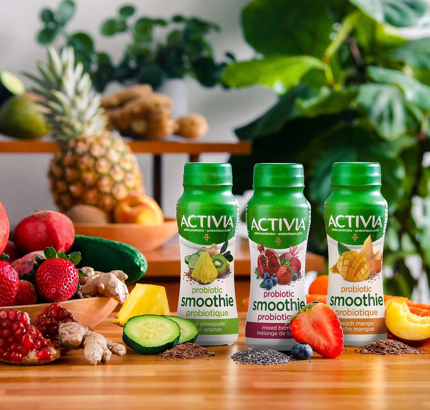 Probiotic Smoothie Mango Peach Activia Canada