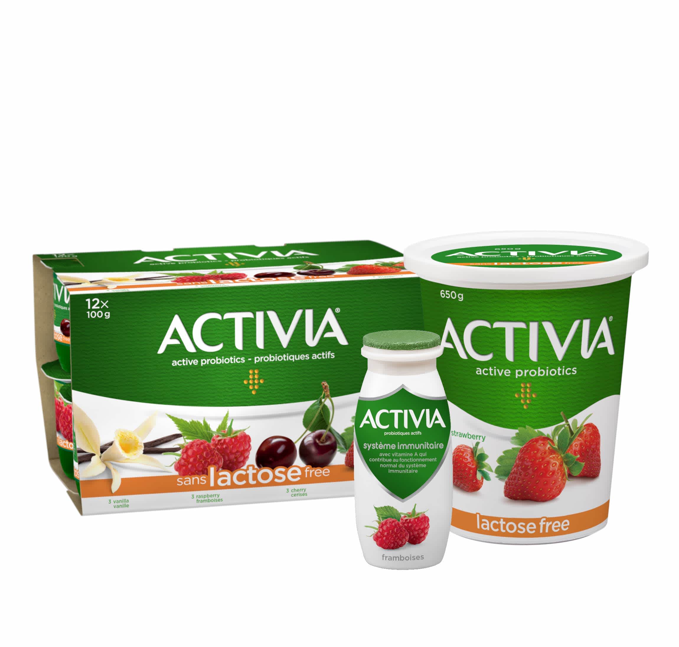 Yogourt Sans Lactose à la Vanille | Activia