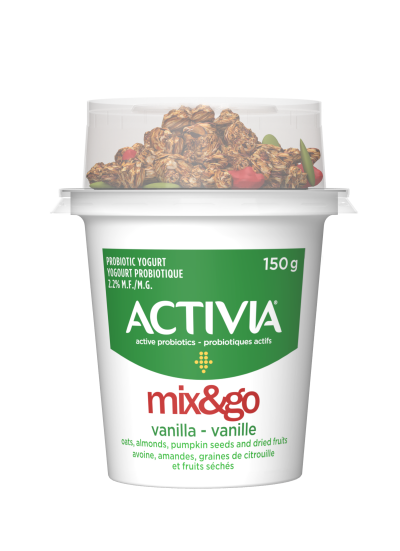 Mix and Go Vanilla Yogurt