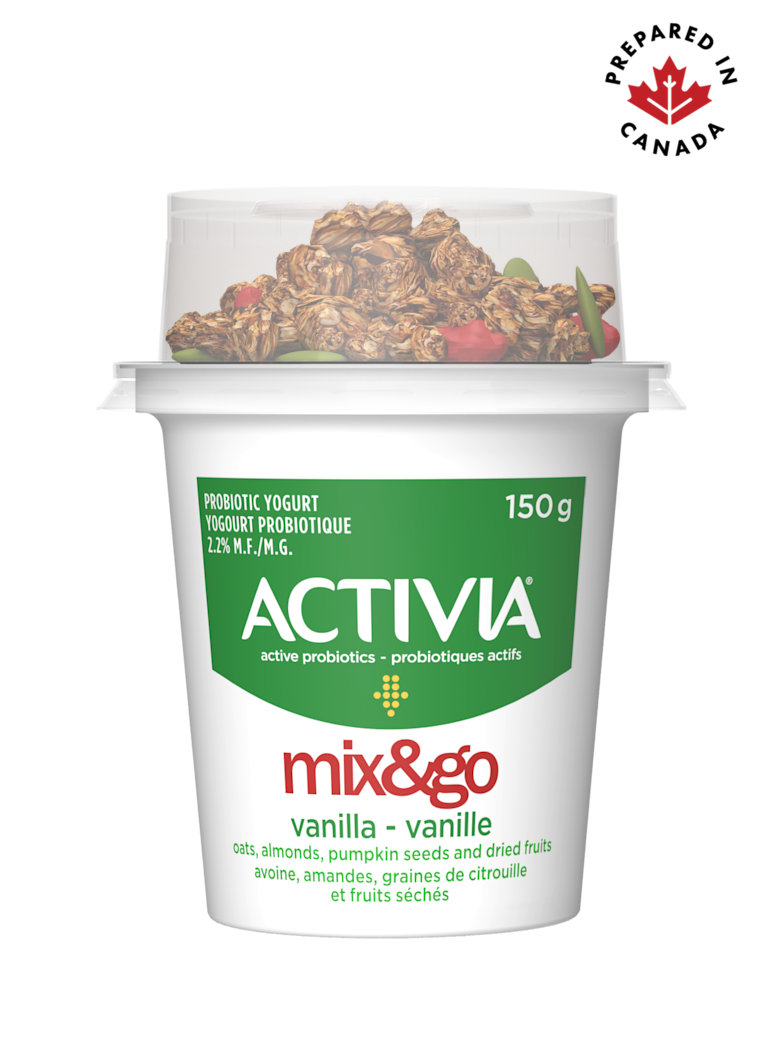 Mix and Go Vanilla Yogurt