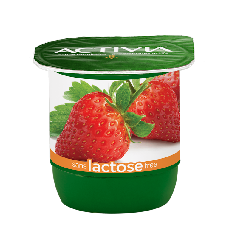 Lactose Free Vanilla Probiotic Yogurt Activia