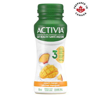 Mango-Peach Probiotic Smoothie