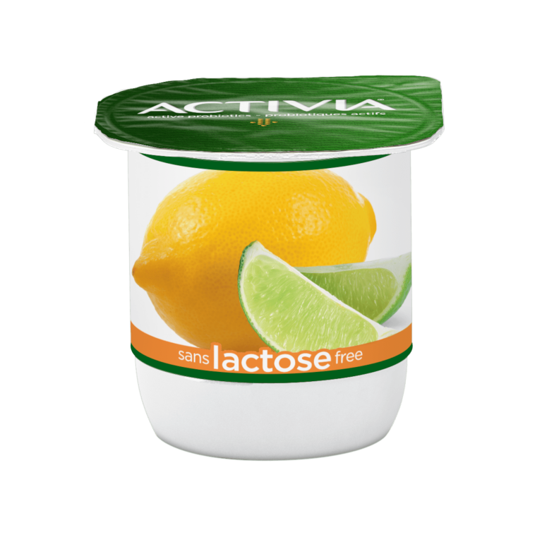 Yogourt sans lactose Citron et Lime