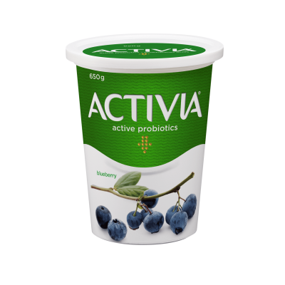 Blueberry yogurt