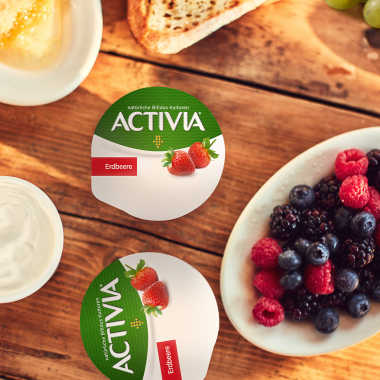 Bio-Frühstück mit Activia