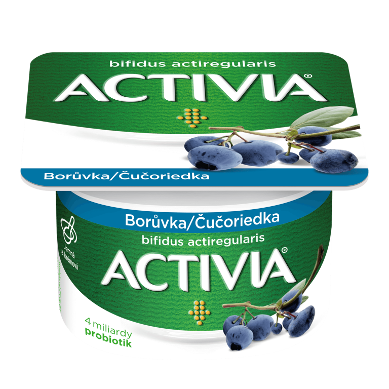 Activia Jogurt čučoriedkový s bifidogénnou kultúrou