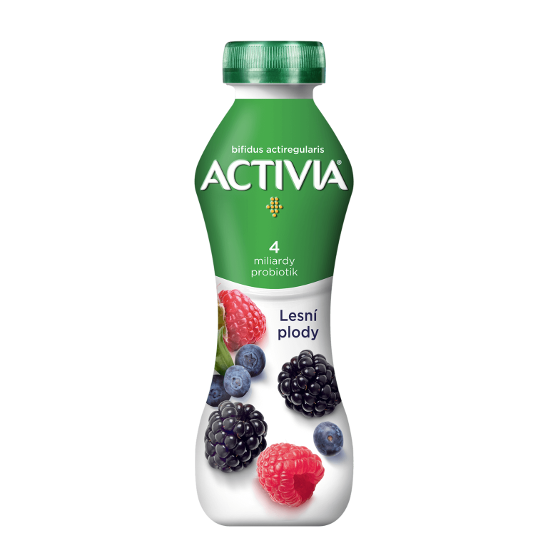 Activia Lesné plody - Jogurtový nápoj s bifidogénnou kultúrou