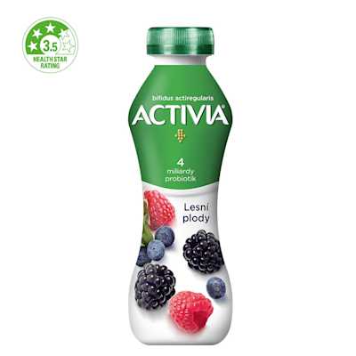 Activia Lesné plody - Jogurtový nápoj s bifidogénnou kultúrou