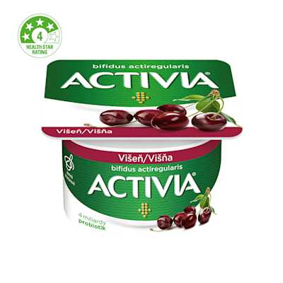 Activia Jogurt višňový s bifidogénnou kultúrou
