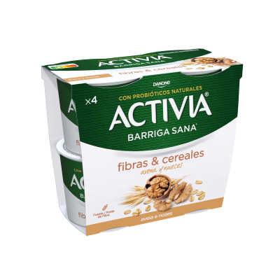 Activia, avena y nueces