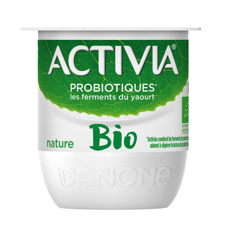 Activia Nature Bio Probiotiques*, c’est l’association de trois ingrédients d’origine naturelle auxquels nous ajoutons toute notre expertise lors du processus de fermentation.

C’est ce qui donne à Activia son bon goût si doux et sa texture ferme et fondante.

Le résultat ? Chaque cuillère d’Activia Nature Bio procure un plaisir délicieusement unique.

*Les ferments du yaourt, qui sont des probiotiques, vous aident à digérer le lactose de votre Activia si vous avez des difficultés à le digérer.