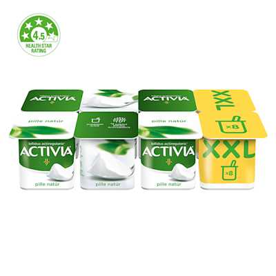 Éld a legjobb életed, krémesen és egyszerűen az Activia Pille Natúrral.
