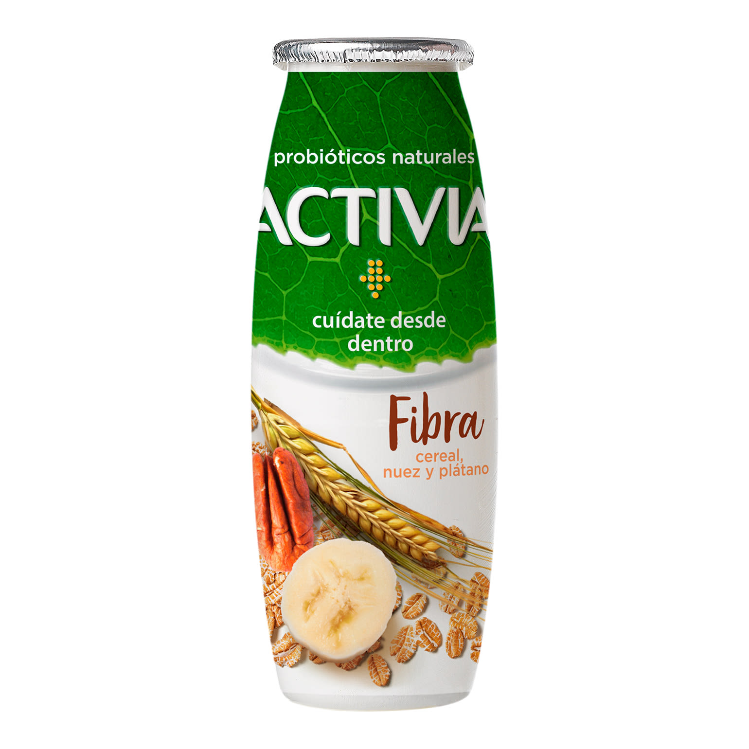 Activia Bebible Nuez, Plátano y Cereales
