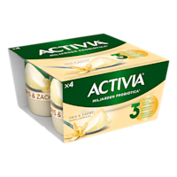 Gearomatiseerde standyoghurt met vanillesmaak, suiker en Bifidus Actiregularis®.