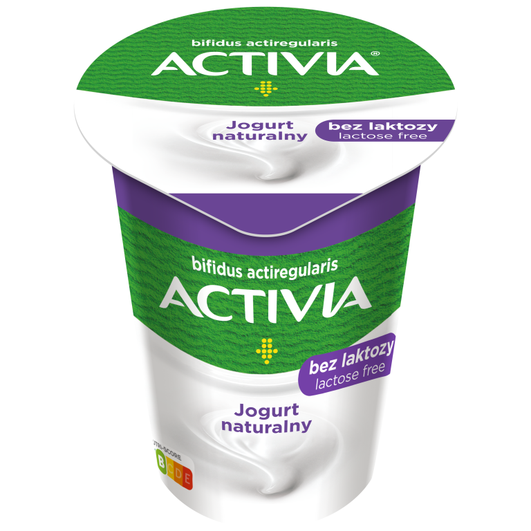 Activia jogurt naturalny bez laktozy