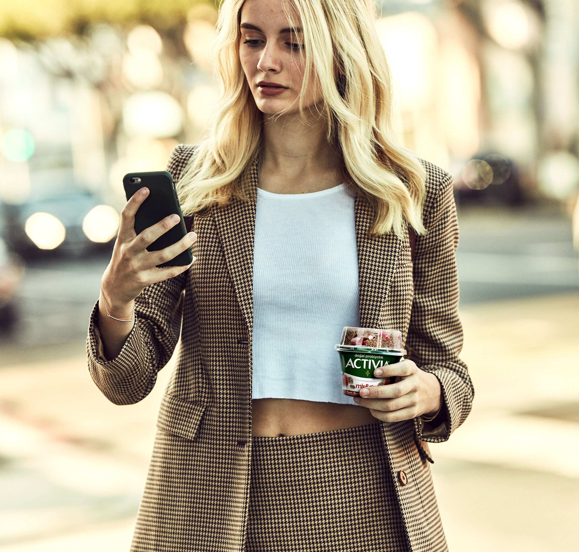 Activia Doğal Probiyotikli Mix&Go Sade