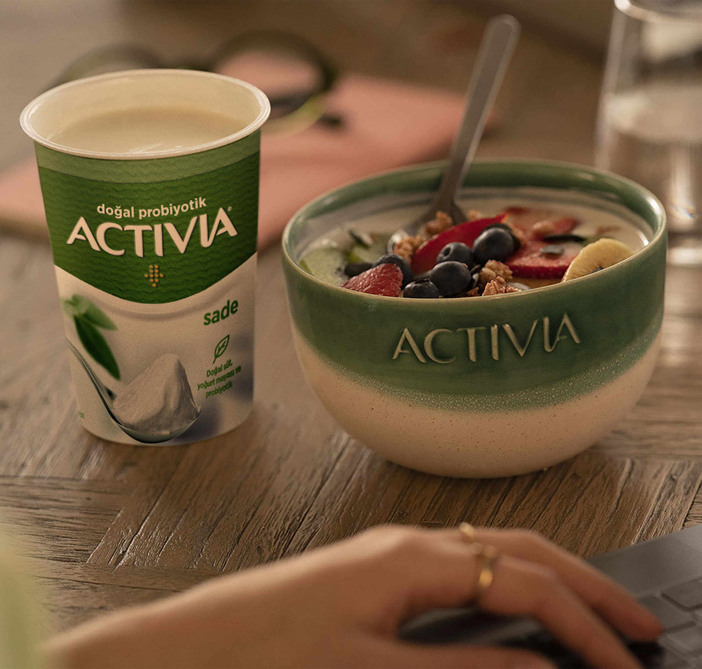 Activia Doğal Probiyotikli Sade Yoğurt 400g