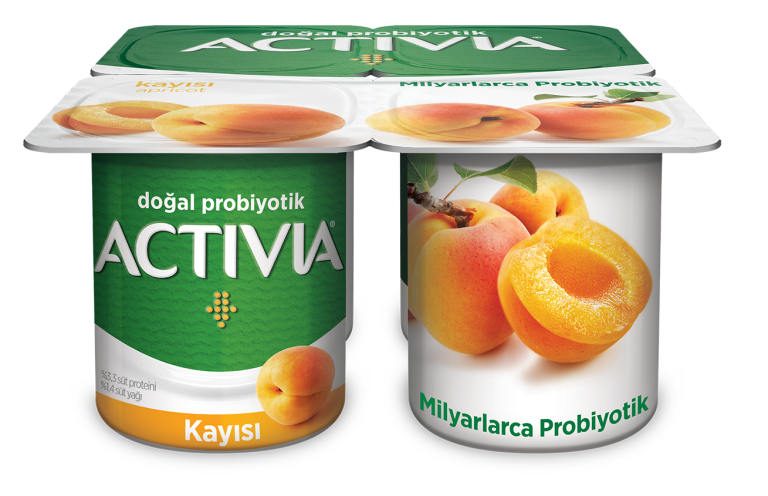 Kayısı gelen lezzet ve probiyotikten gelen iyilik ile Activia Kayısı!