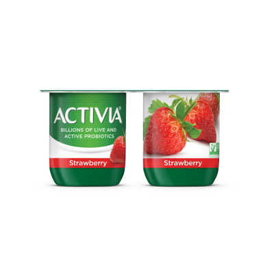 Activia® Strawberry Probiotic Yogurt