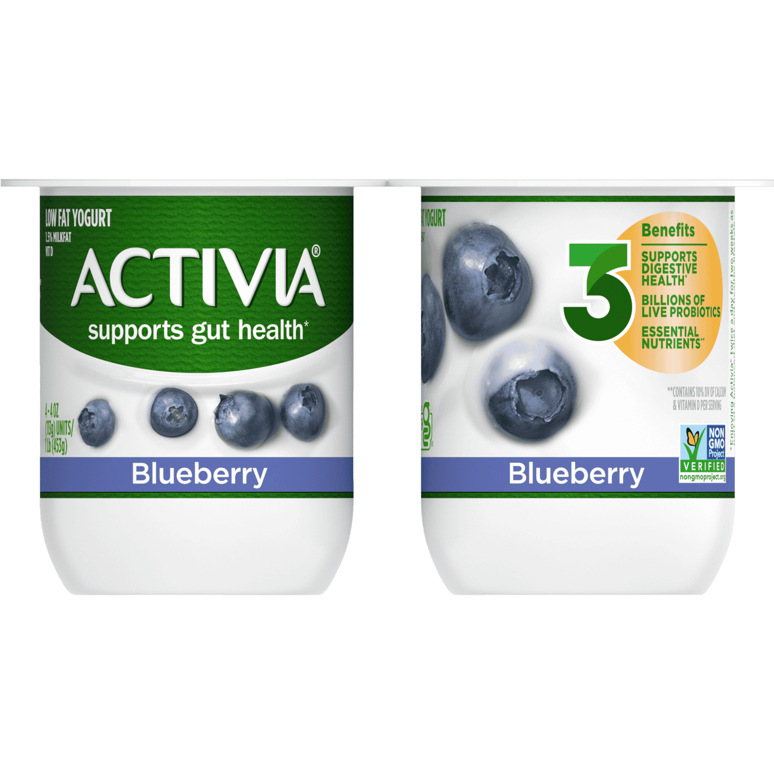 Activia® Blueberry Probiotic Yogurt