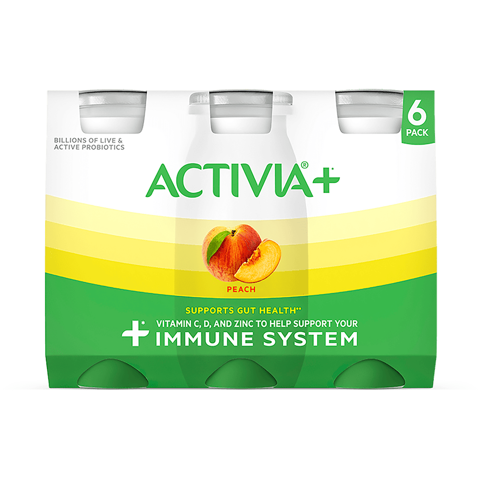 Activia® Lowfat Yogurt Drink Peach 4742