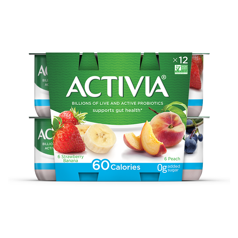 Activia® 60 Calories Strawberry Blueberry Probiotic Yogurt