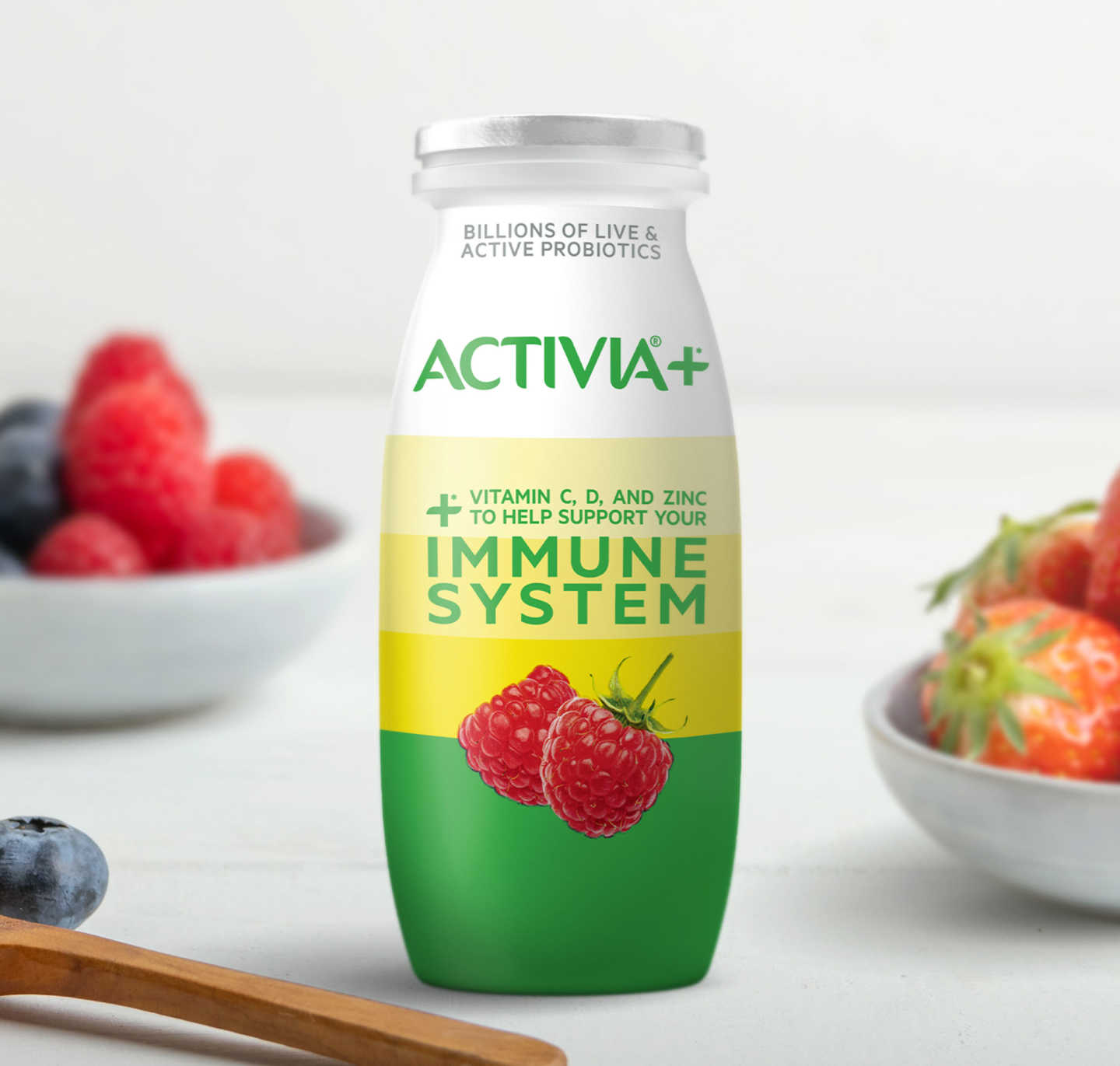 Plus up your wellness routine with Activia+!
