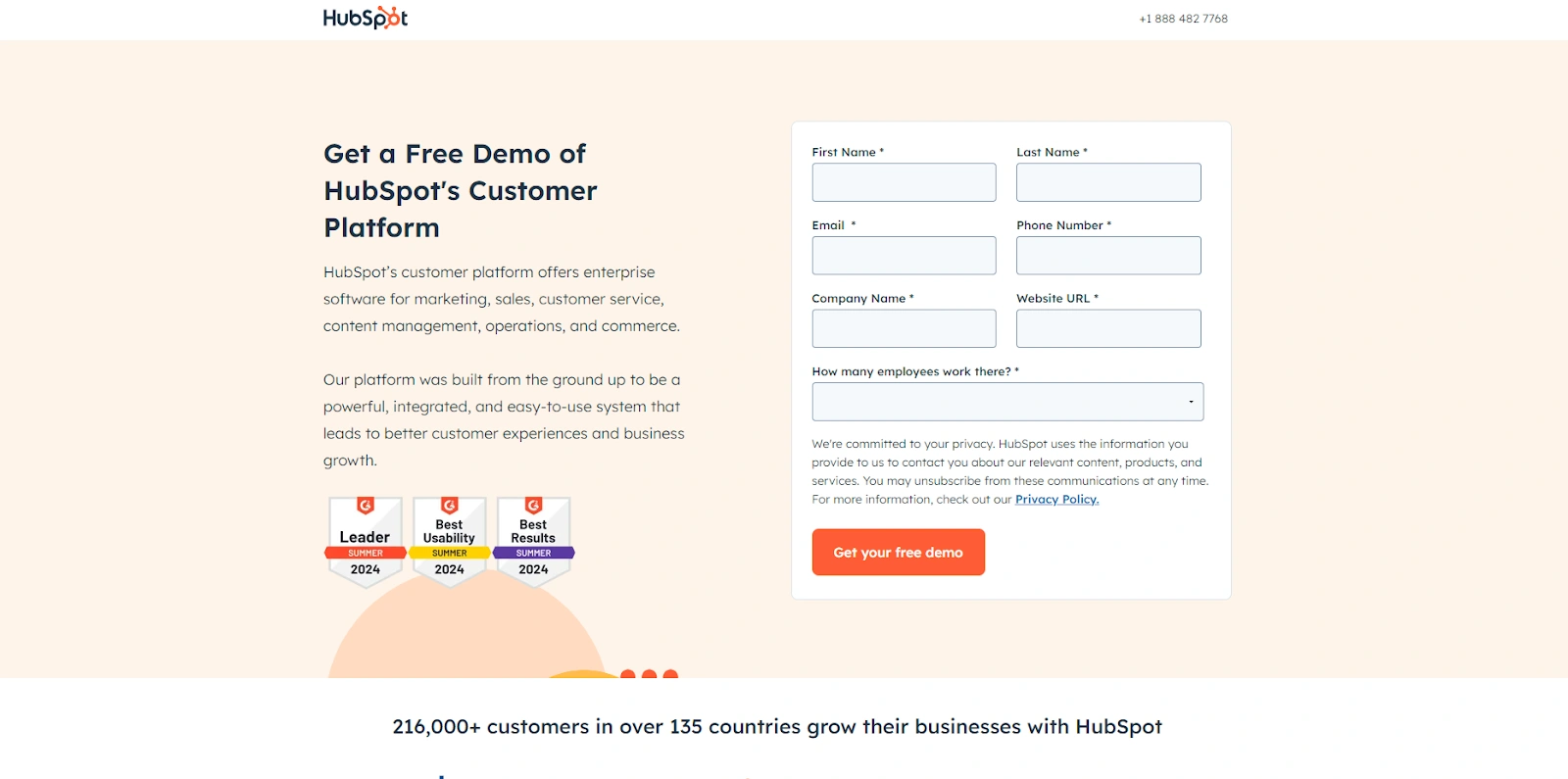 HubSpot - ideal for businesses looking to prioritize inbound marketing and seamless integration of sales.