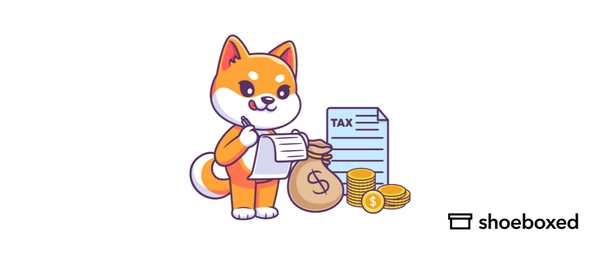 Mascot with tax checklist