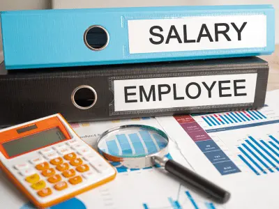 Employee salaries can be deducted from business taxes.