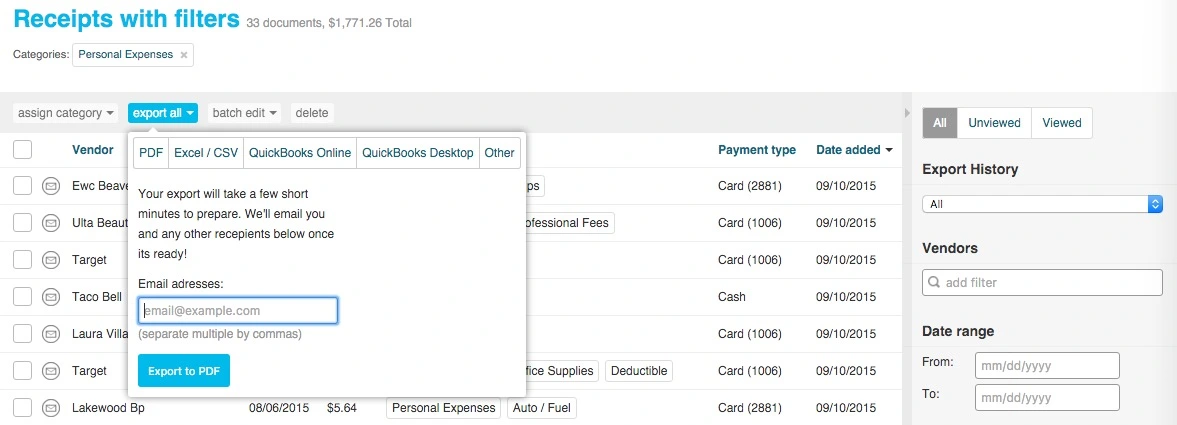 How do I separate personal and business expenses?