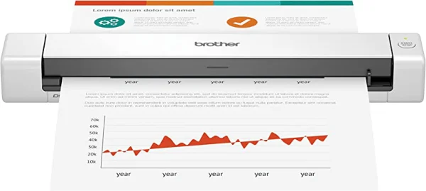 Brother DS-640 Compact Mobile Document Scanner