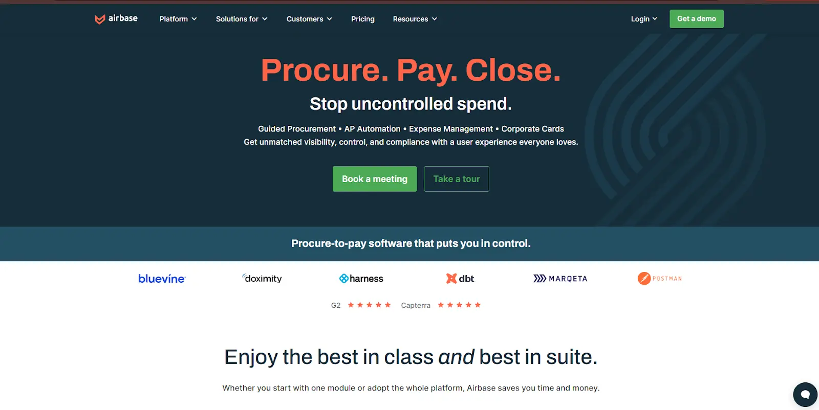 Airbase - ideal for businesses looking for an all-in-one expense management platform