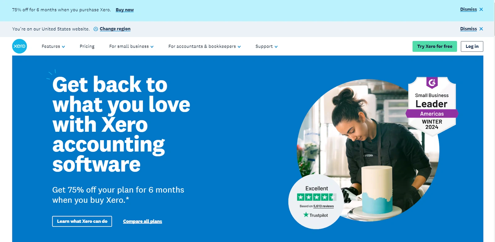 Xero - Best for brick-and-mortar stores and unlimited users