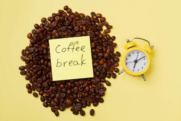 Remember to take a break, even if it’s just for coffee