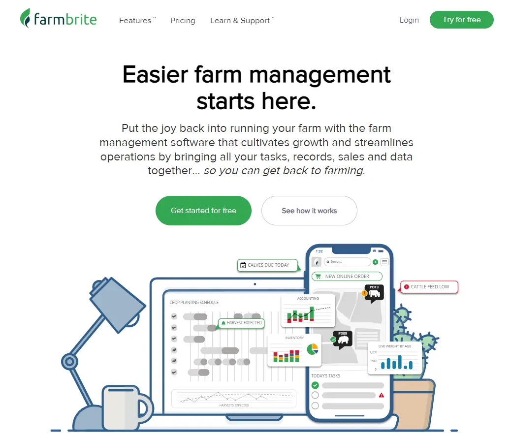 FarmBrite—best for livestock management