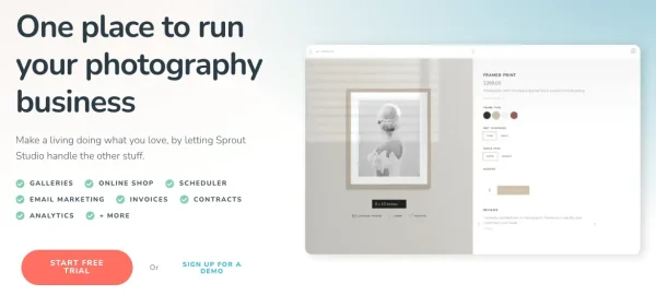 Sprout Studio’s home page