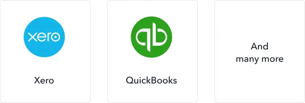 Shoeboxed not only integrates with QuickBooks but other tools as well.