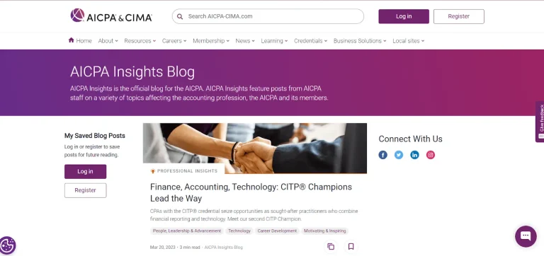 AICPA Insights’s blog home page