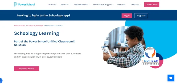 Schoology for classrooms