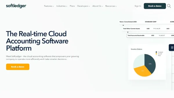 SoftLedger accounting software for businesses